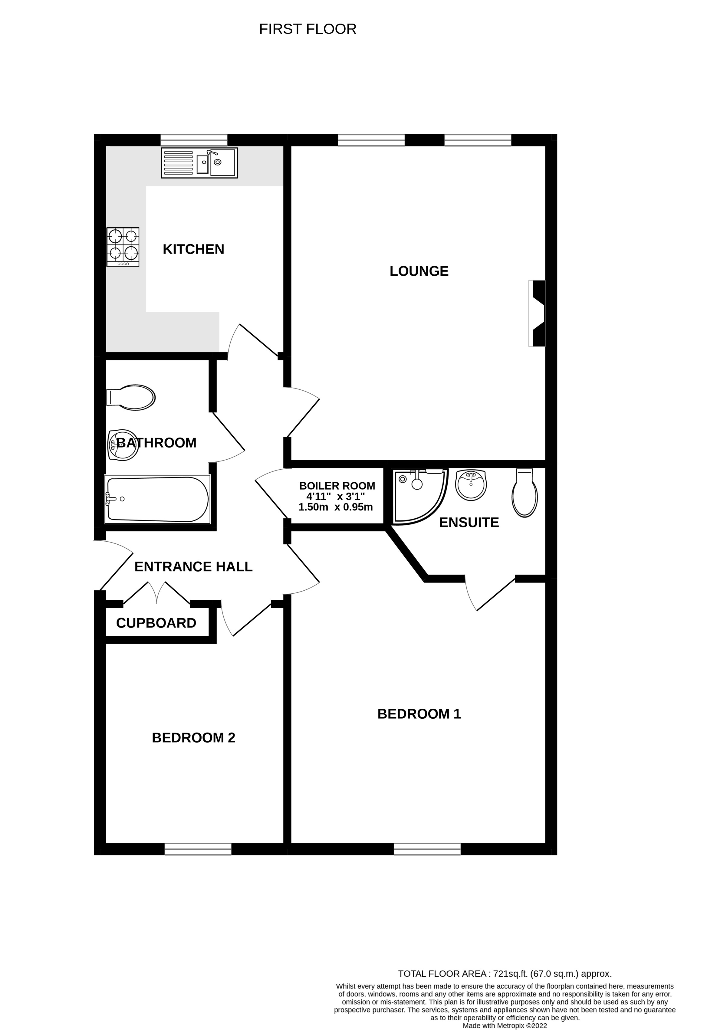 Floorplans For Chapel Road, Alderley Edge, Cheshire