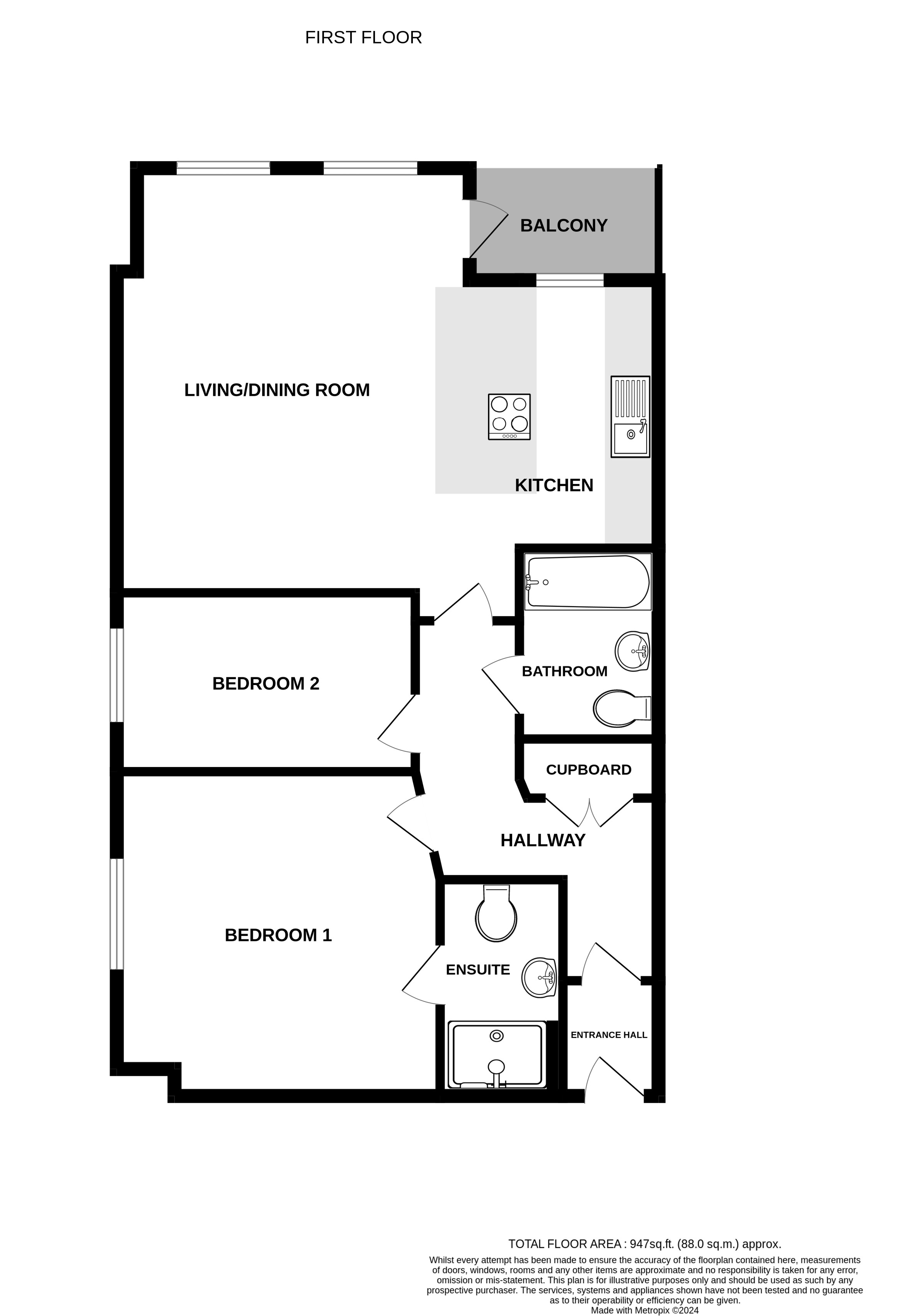 Floorplans For George Street, Alderley Edge, Cheshire