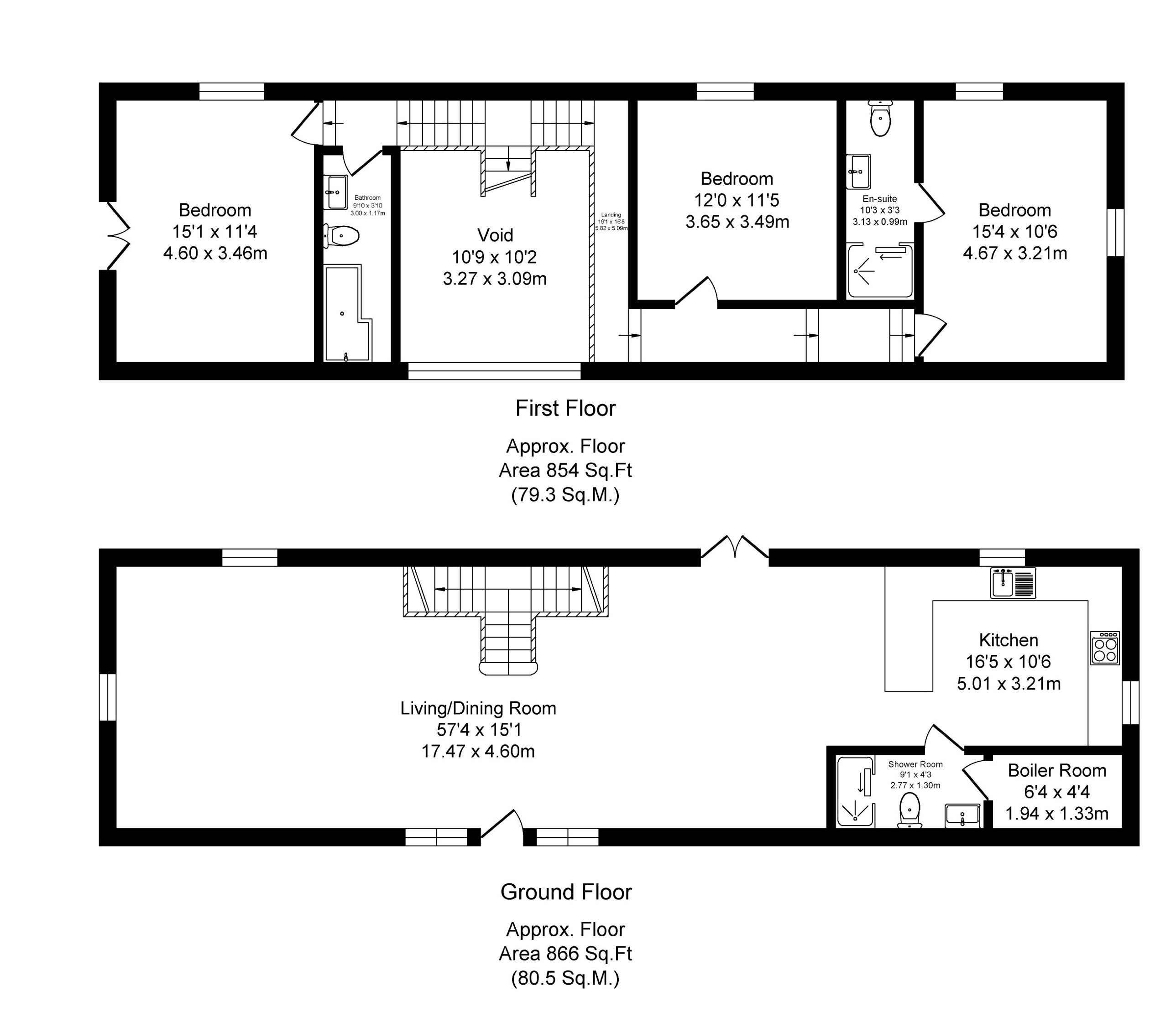 Floorplans For Mobberley, Knutsford, Cheshire